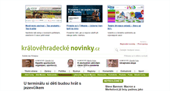 Desktop Screenshot of kralovehradeckenovinky.cz