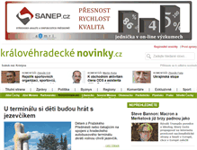 Tablet Screenshot of kralovehradeckenovinky.cz